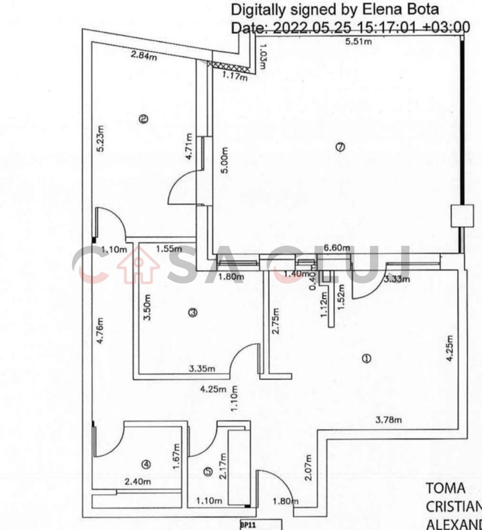 3 camere,Terasa, Bloc Nou, Grigorescu - Poză 20