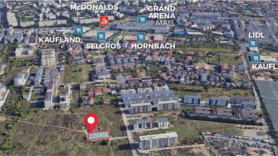 Teren de 934 mp, ideal pentru dezvoltare imobiliara, Sectorul 4 - Poză 3