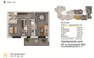 Proiect modern Decomandat Titan Pallady Metrou STB Parcare bonus Promo - Schiță 6