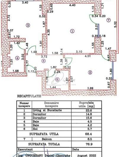 Cortina North  3 Camere | Finisaje Lux - mobilat utilat I COMISION 0% - Poză 3