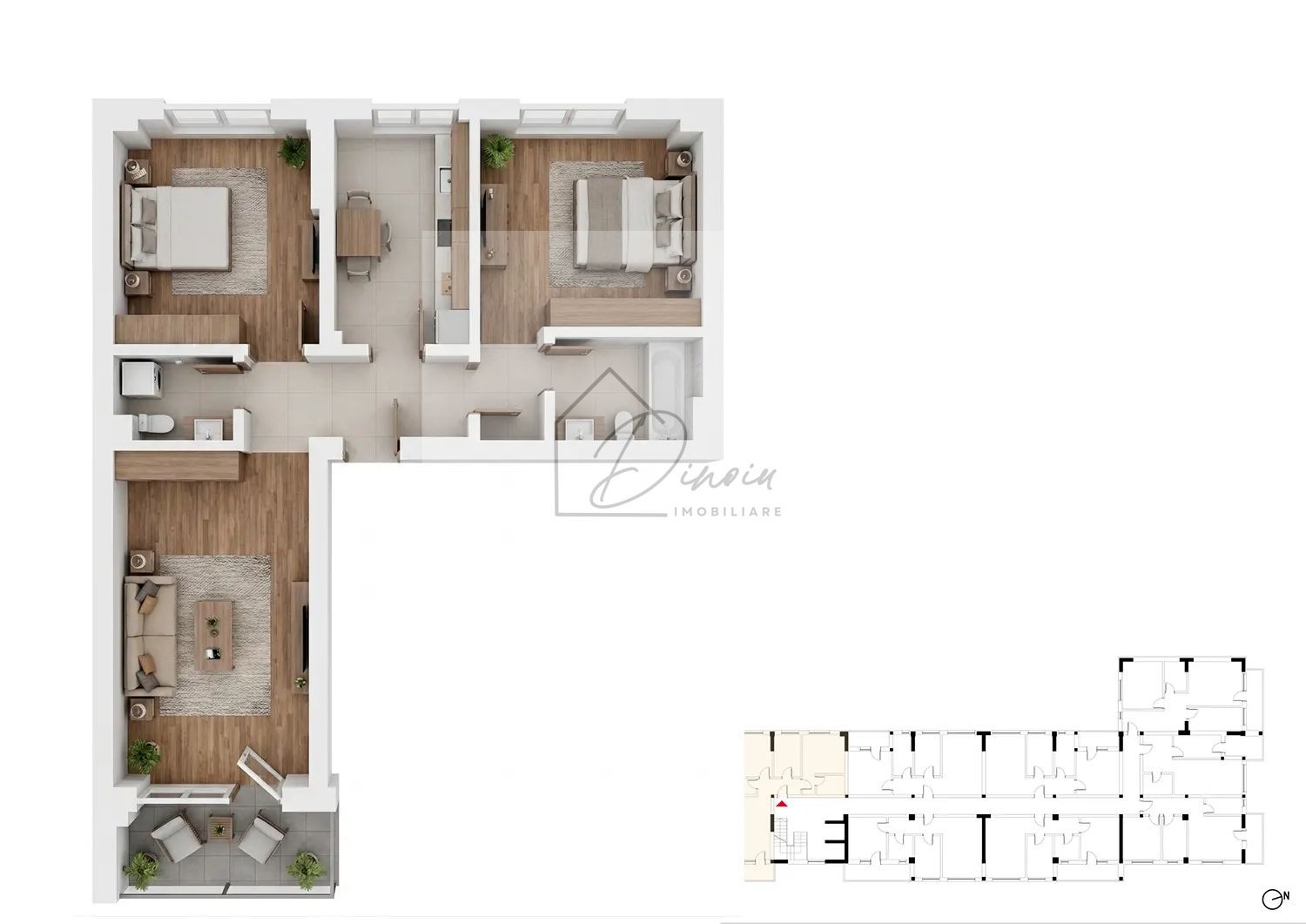 3 camere Premium Zona Metalurgiei I Predare imediata I COMISION 0% - Poză 2