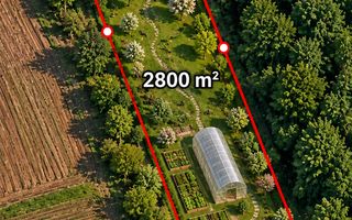 Teren 2800MPU I Acces Rău Hartibaci I Ideal Arabil, Cabana I Daia - Poză 2