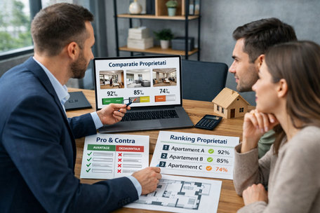 Serviciul 2- Analiza, ranking si comparatie obiectiva intre proprietati