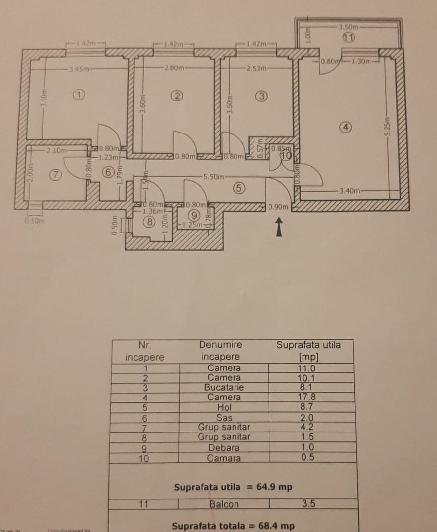 Apartament LUX 3 camere | 13 Septembrie | Margeanului - Poză 9