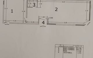 Spațiu de inchiriat - potențial comercial în zona Aparatorii Patriei - Schiță 6
