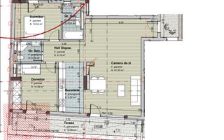 Apartament 3 camere, confort sporit, intr-un imobil rezidental SMART - Poză 8