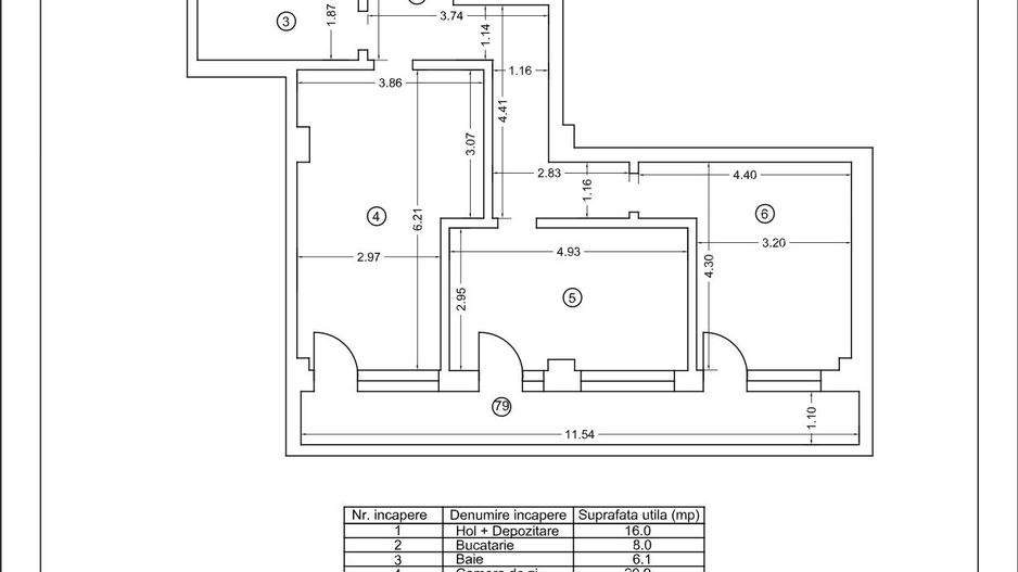 Tomis Nord - Vanzare apartament decomandat cu 3 camere, bloc nou. - Poză 22