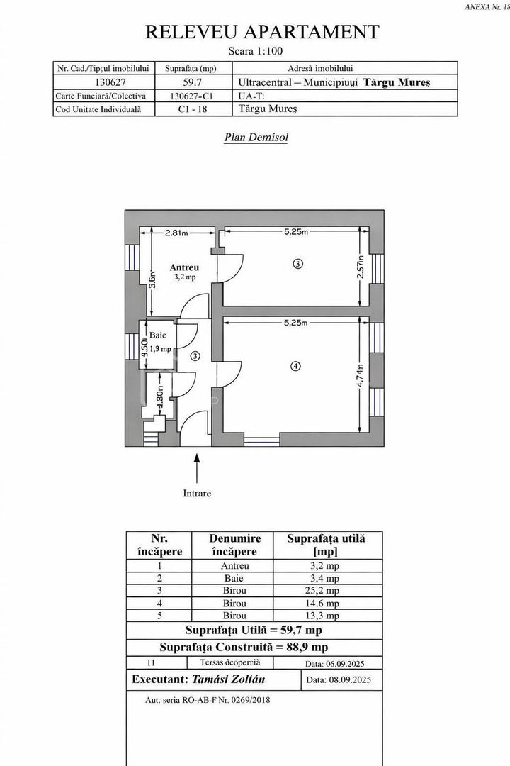 Clădire ultracentrală – Târgu Mureș, str. Mihail Kogălniceanu - Poză 5