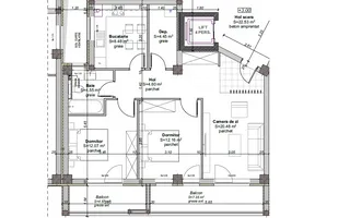 Parcare subterana si supraterana . Etaj 1 cu lift. Pozitie excelenta. - Schiță 17