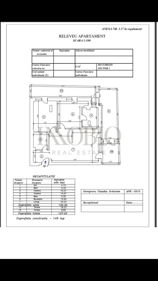 Apartament 3 camere / Herăstrău / Loc de parcare - Poză 8