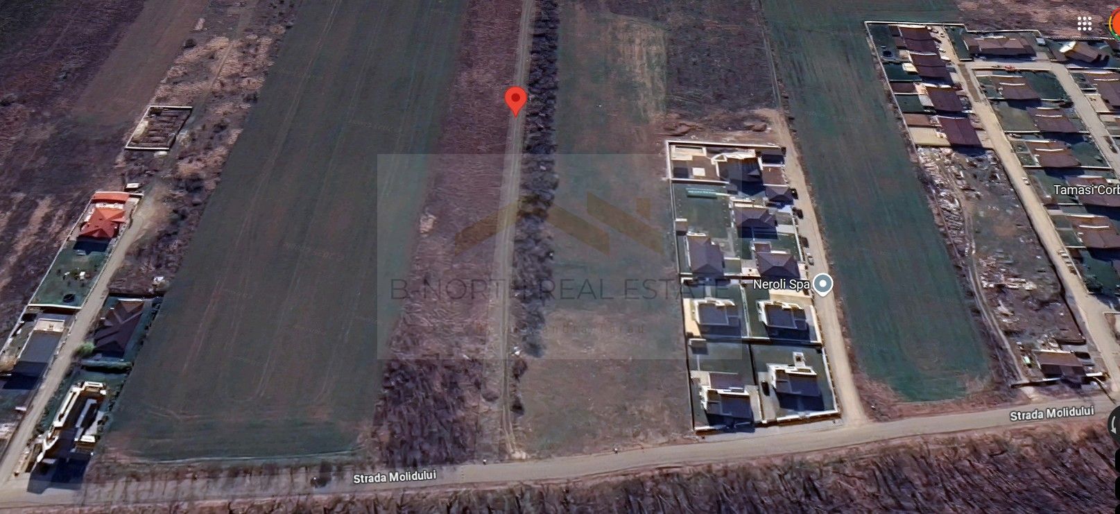 Teren 600 mp str Molidului langa padure - Poză 1