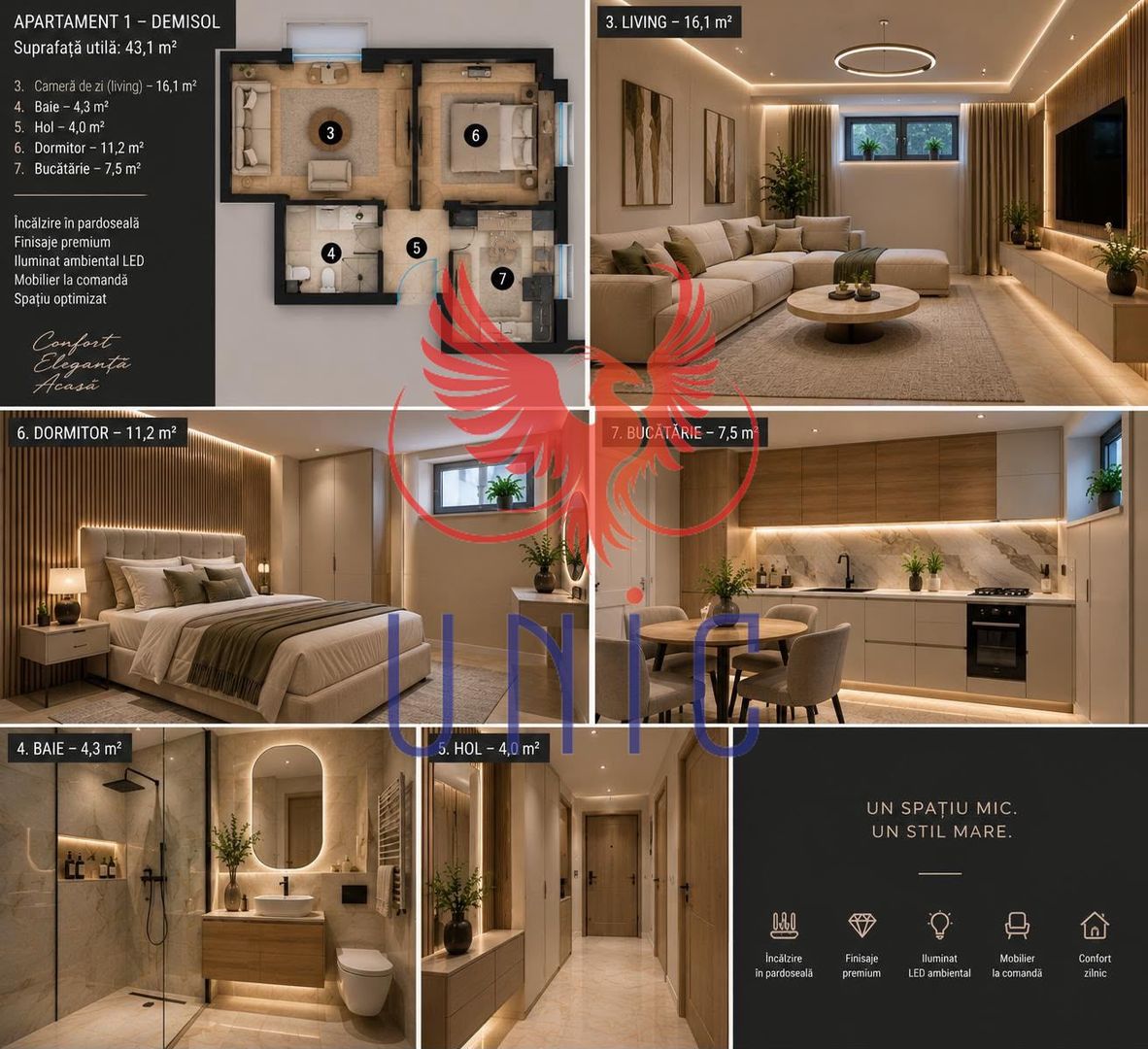 apartament bliateral, decomandat, zona centrala - Poză 1