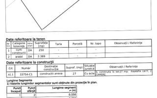 Teren 2.600 mp, utilități, Str. Merișor – Giurgiu - Schiță 14