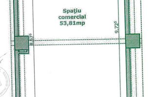 Spatiu Comercial Modern, Strada Lapusului, Bloc Nou, 55.59mp - Poză 1