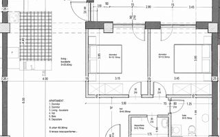 Apartament premium 3 cam, boxa, garaj-intabulat- Sibiu zona Alba Iulia - Schiță 13