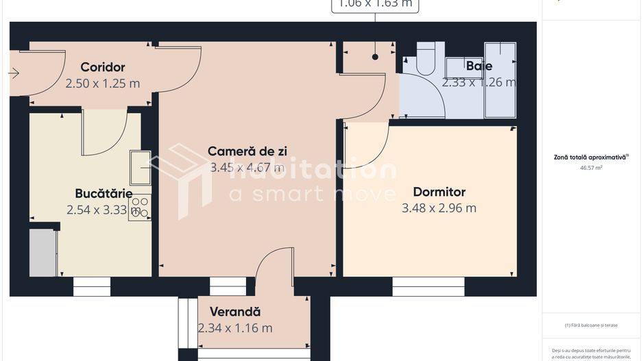 Apartament cu 2 camere, etajul 1, in zona Girocului - Liviu Rebreanu - Poză 13