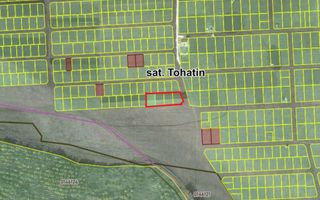 Vânzare, teren pentru construcție, 6 ari, strada Măceșilor, Tohatin - Poză 1