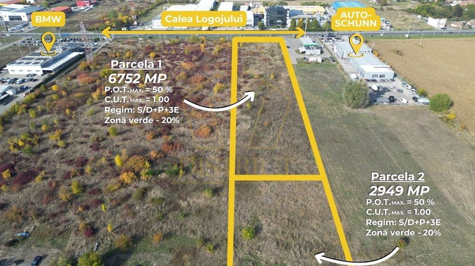 Teren intravilan cu PUZ | Lugojului - Poză 1