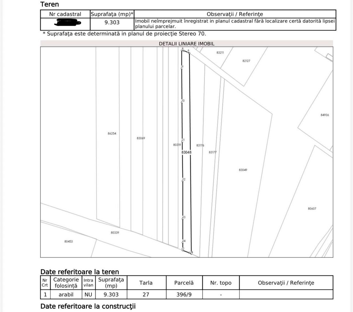 Teren investitional 9.303 mp | Proximitate Autostrada A1 | Cateasca - Poză 3