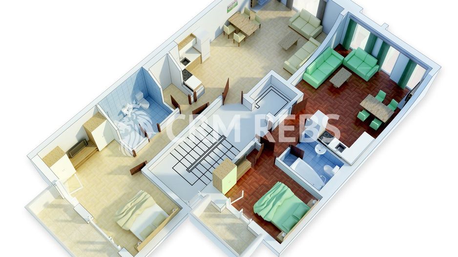 Apartament în zona Dristor - Schiță 3