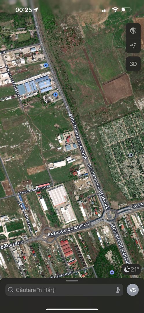 Teren industrial 5000 mp Domnesti- Sos de Centura - Poză 3