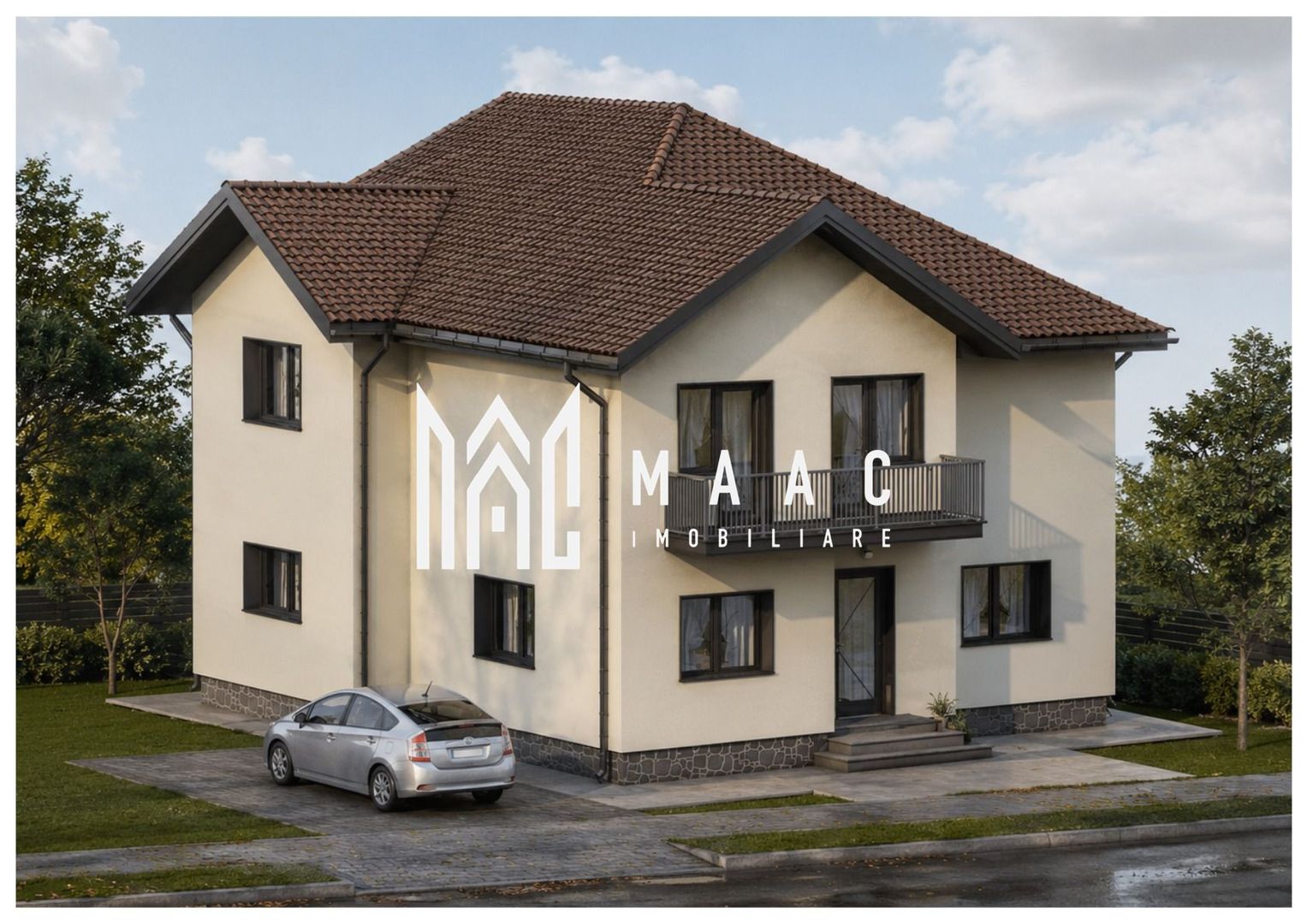 Casă individuală 4 camere | 148 mp utili | Teren 444 mp | Cristian - Poză 1