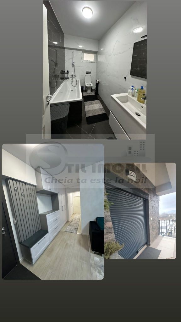 3 cam, 64 mp,SD, etaj 7, bloc nou, mobilat utilat, Tatarasi–142.000 € - Poză 8