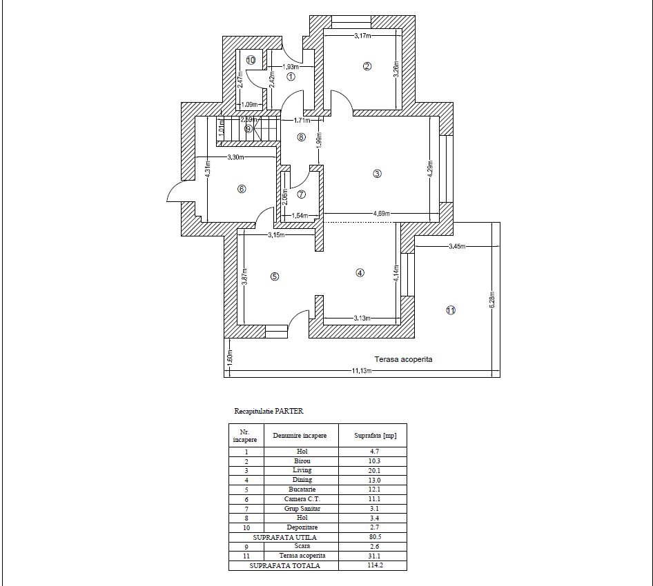 Casa moderna I 6 camere | eficienta energetic I teren 714mp Bragadiru - Poză 16