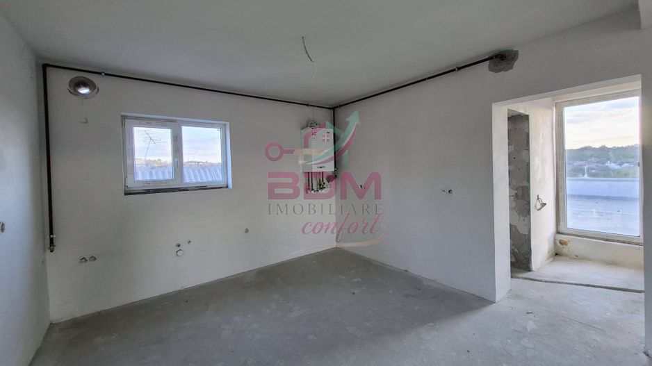 Apartament semifinisat I 3 camere | terasa | zona centrala I parcare - Poză 3