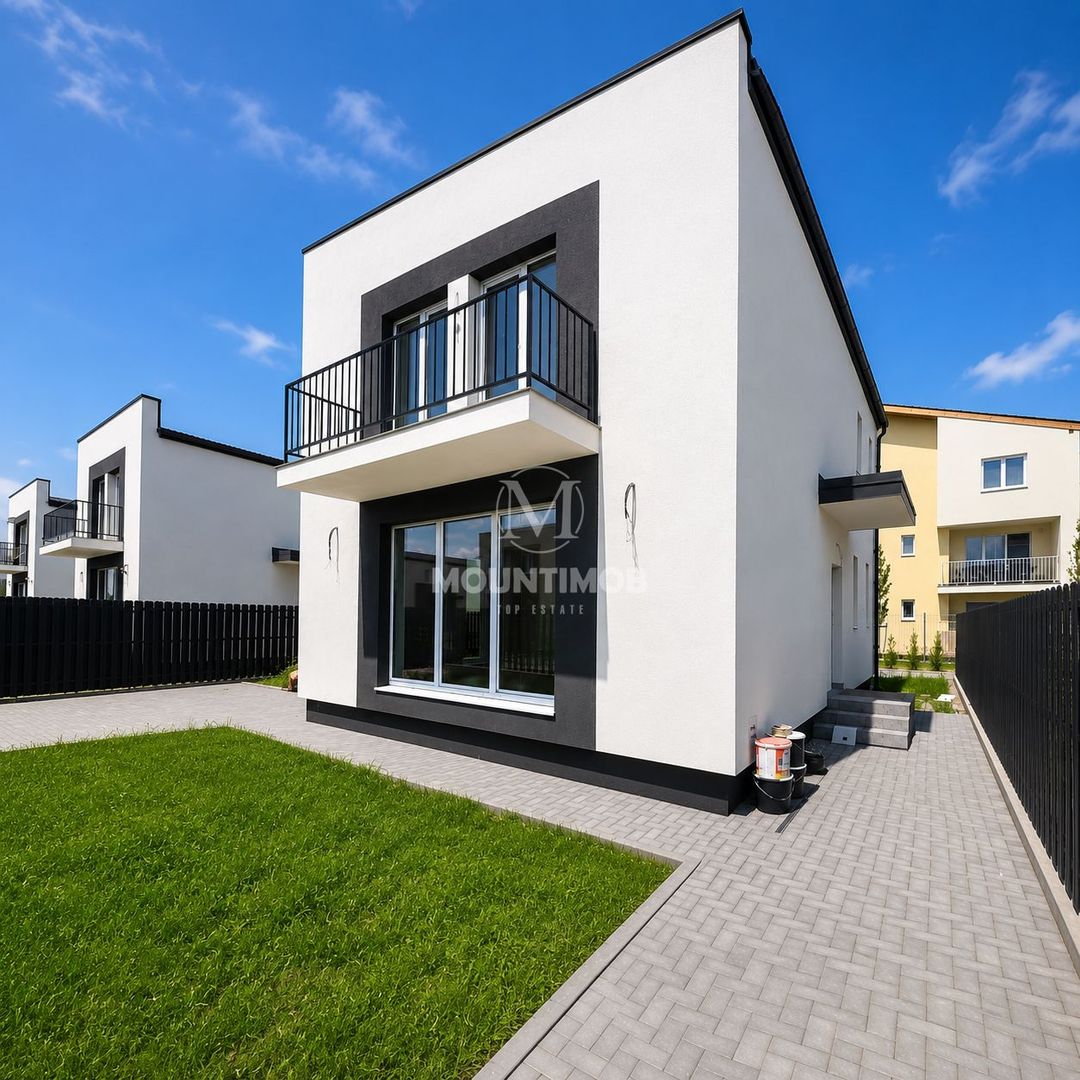 Casă individuală, 108 mp utili, NZEB | 300 mp teren, Sânpetru/Brașov - Poză 3