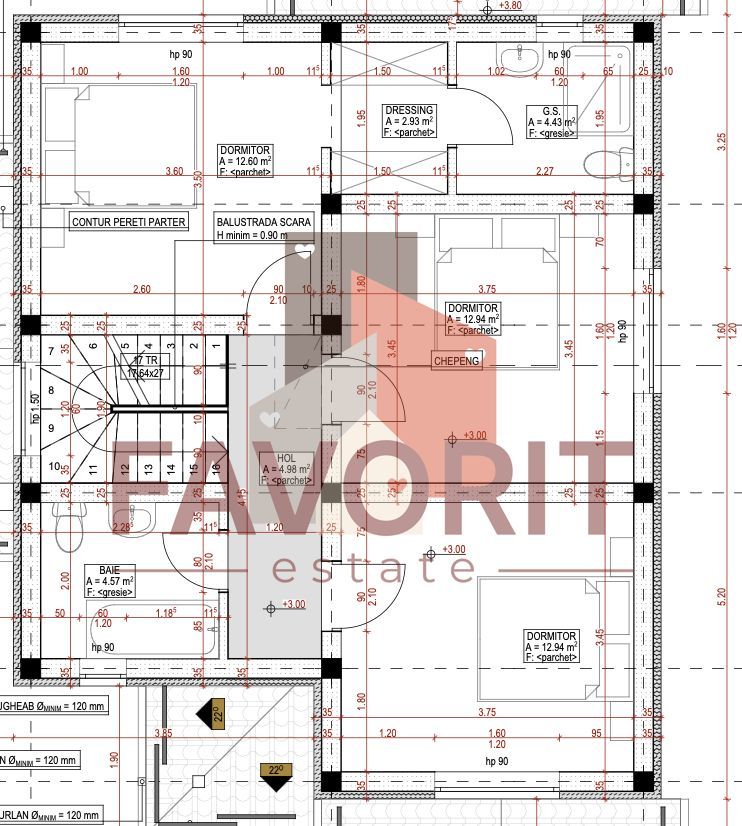 Duplex despartit prin camera tehnica. Carport. Pozitie excelenta - Poză 7
