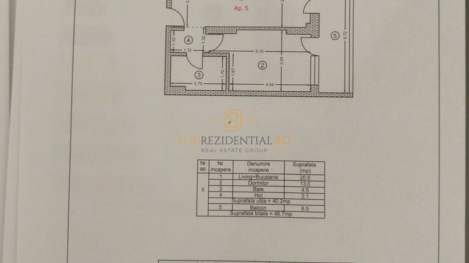 Apartamente de închiriat | Sky Garden Residence – Faza 1 - Poză 17