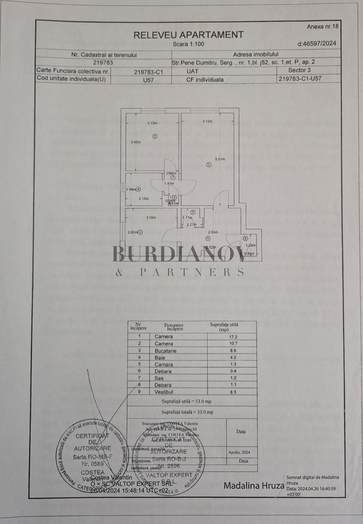 Apartament cu 2 camere de vânzare Metrou 1 Decembrie 1918 - Titan - Poză 4