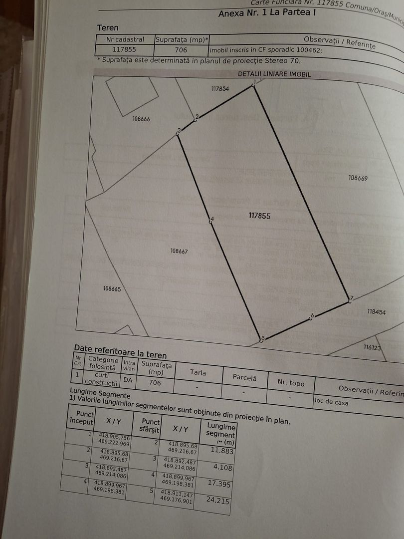 Casa la rosu– teren 706 mp – Gura Raului – vedere panoramica - Poză 8