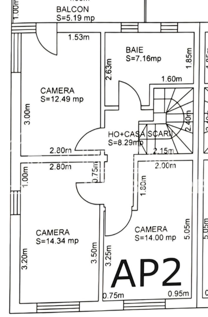 Duplex premium cu 3 dormitoare | Curte amenajată | Zonă de case - Schiță 28