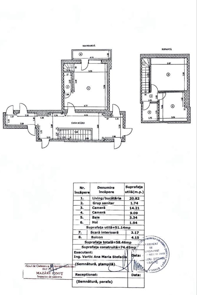 De vanzare Apartament 3 camere Pacii - Poză 7