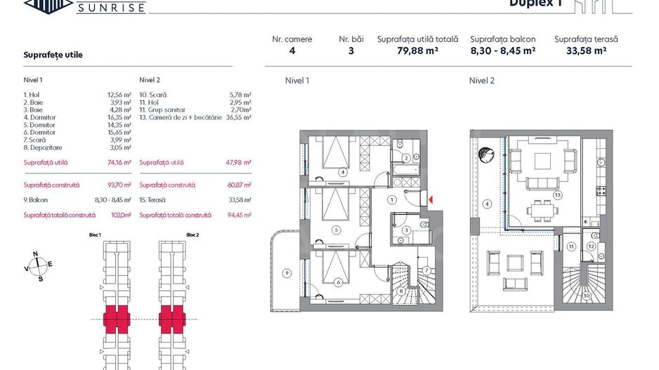 Vânzare, apartament, 4 camere tip duplex, sector 3, București - Poză 3