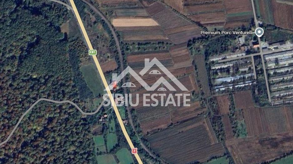 Teren intravilan de vanzare aflat la 15 km de Sibiu - Poză 2