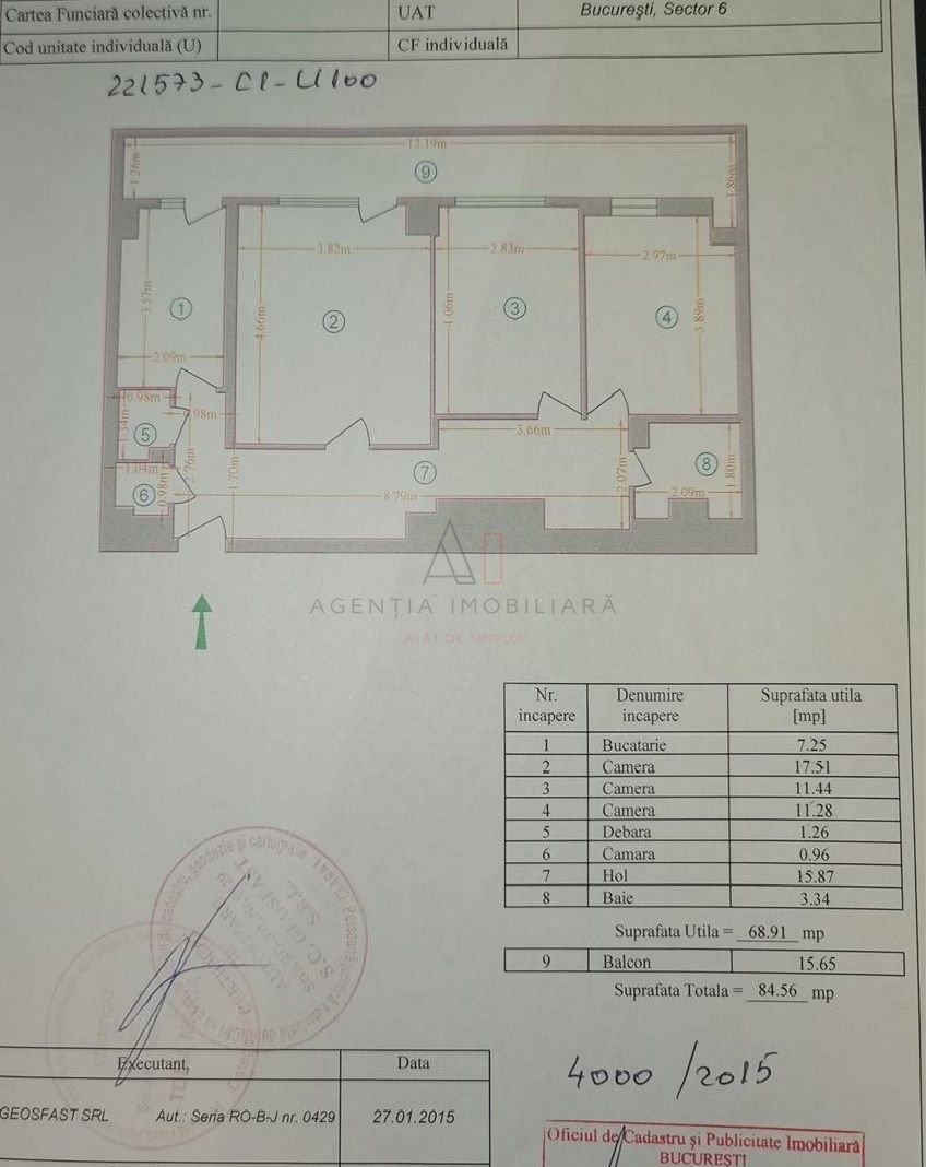3 camere Apusului | Bloc reabilitat | 5 min Metrou - Poză 12