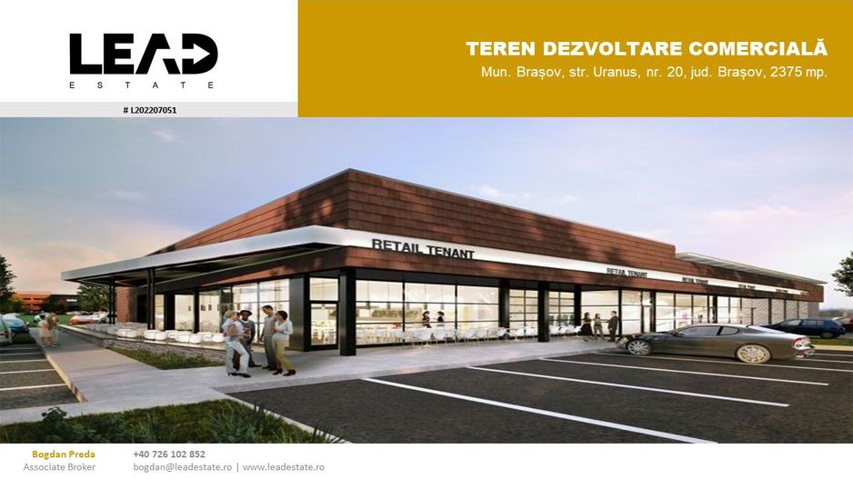 OPORTUNITATE INVESTIȚIE TEREN DEZVOLTARE COMERCIALĂ/RETAIL PARK - Poză 2