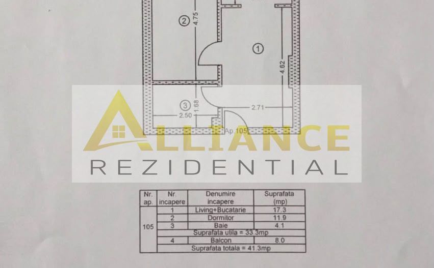 2 CAMERE | 41,8 MP | BIRUINTEI 7 | METROU I PARCARE - Poză 17
