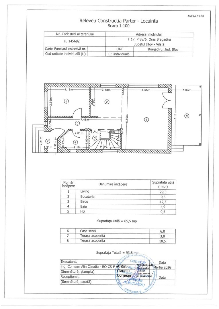 Vila Individuala - 5 Camere - Dormitor Parter - Poză 3