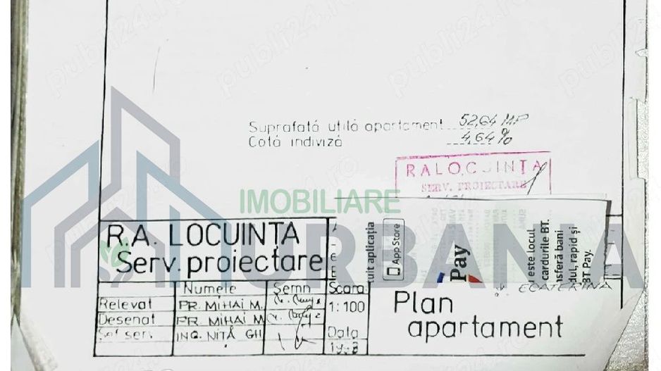 Apartament 2 camere, 52 mp, Tătărași – Etaj 4, preț 83.000 EUR - Poză 6