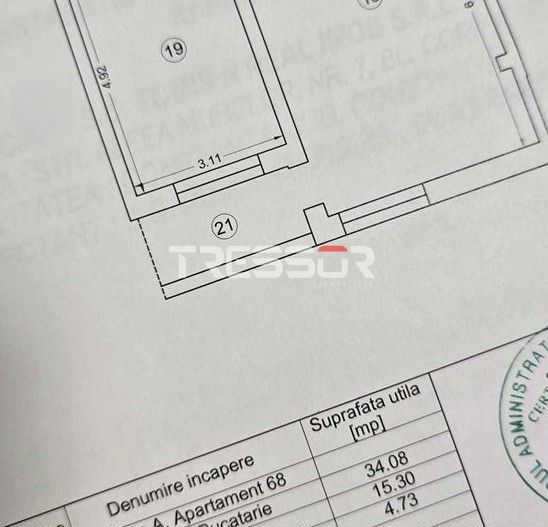 Apartament 2 camere open space, Euromaterna, Constanța - Poză 8