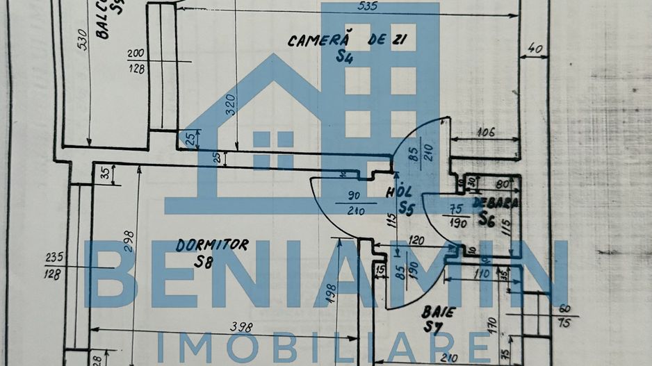 2 Camere-Mobilat-Utilat-Str Henri Coanda-Etaj intermediar-Liber - Poză 9
