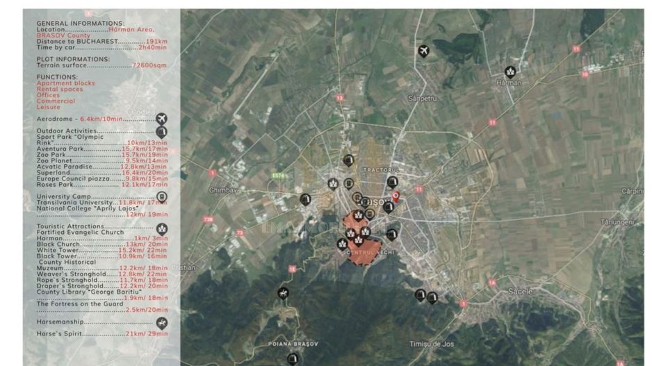 Teren intravilan cu proiect si autorizatie de construire Brasov Harman - Poză 10