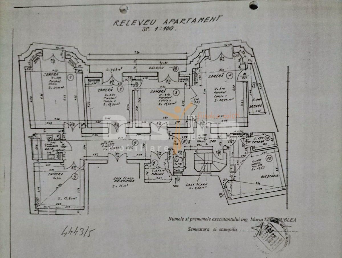 Apartament elegant într-un imobil istoric – Piața Pache Protopopescu - Schiță 17