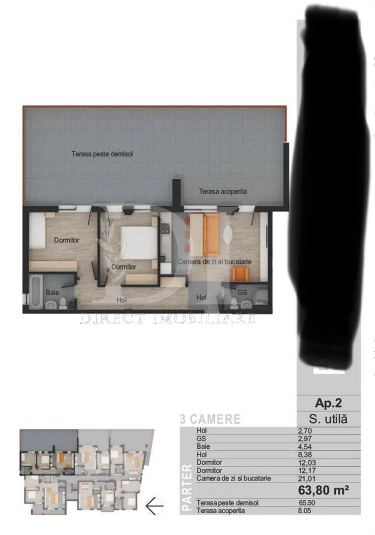 Apartament trei camere | Zona Muzeul Apei - Poză 5