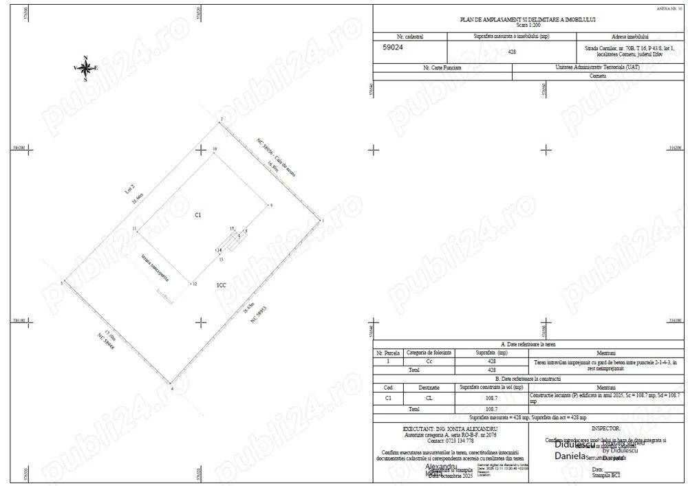 Casa Individuala 4 camere de vanzare Cornetu, 428 mp teren - Poză 9