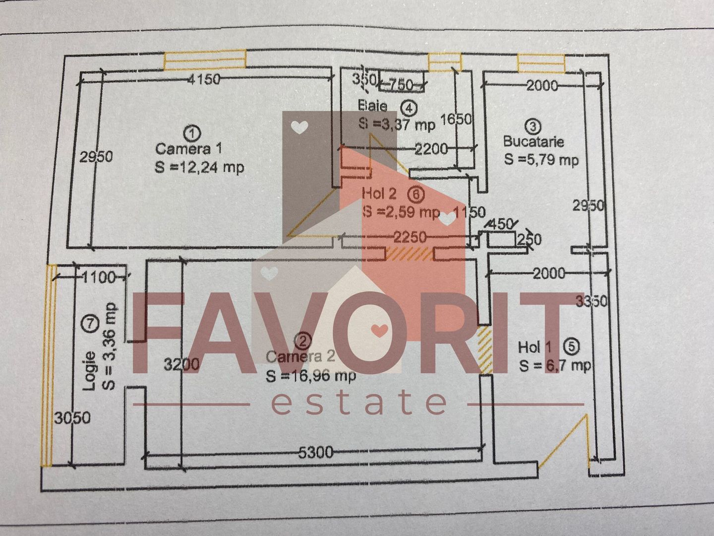 Etaj intermediar. Mobialt si utilat. Cu centrala proprie - Poză 10